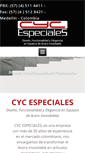 Mobile Screenshot of cycespeciales.com